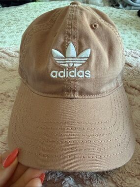 adidas Blush Baseball Cap with White Logo
